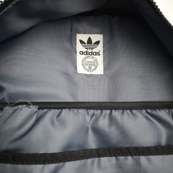 2 / $30.00 - Adidas Unisex Dark Grey Zipper Closure Padded Back Backpack - Picture 5 of 12